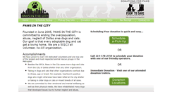 Desktop Screenshot of donationsforpaws.org